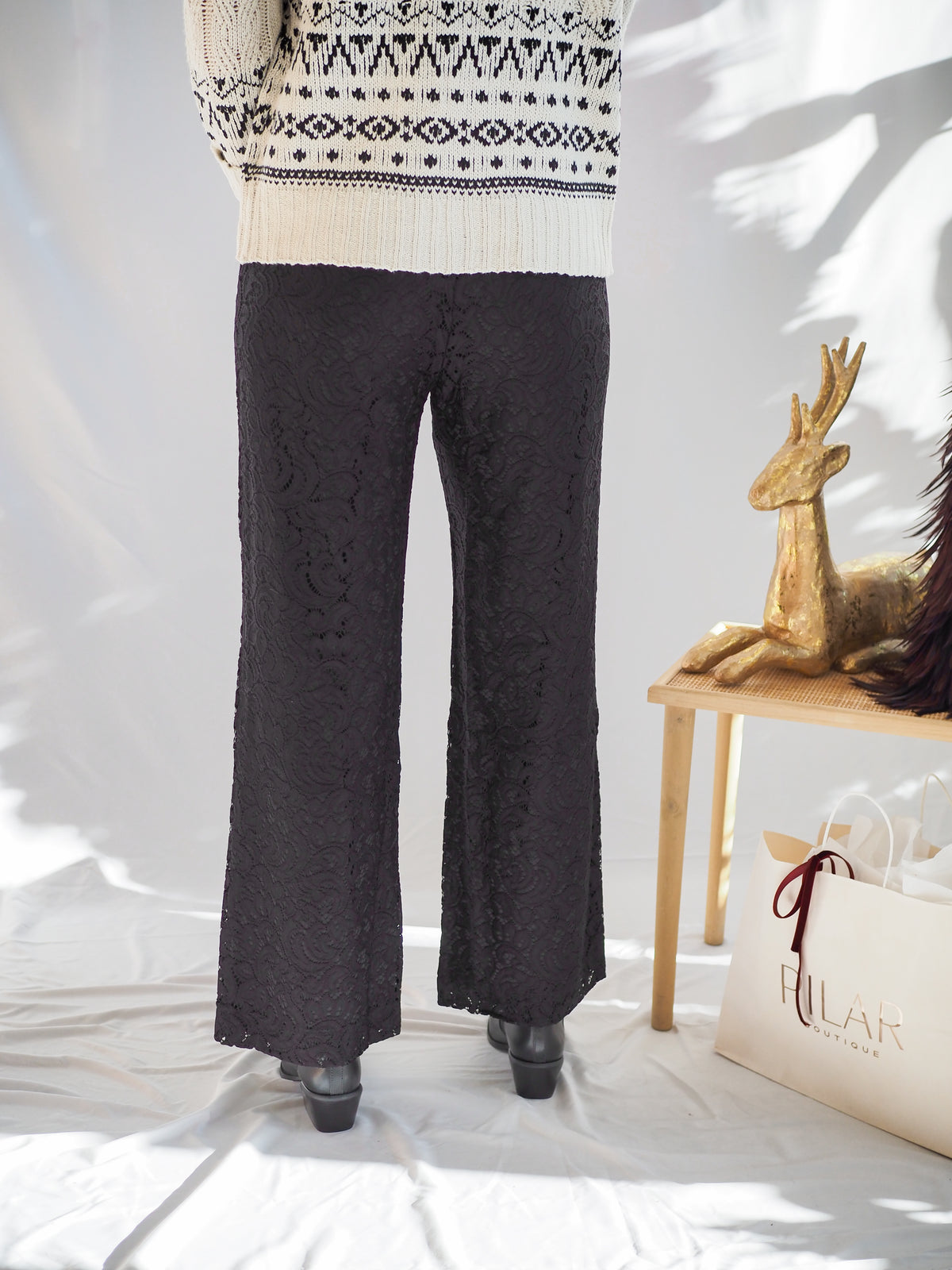 Bella Dahl Pull On Lace Pant