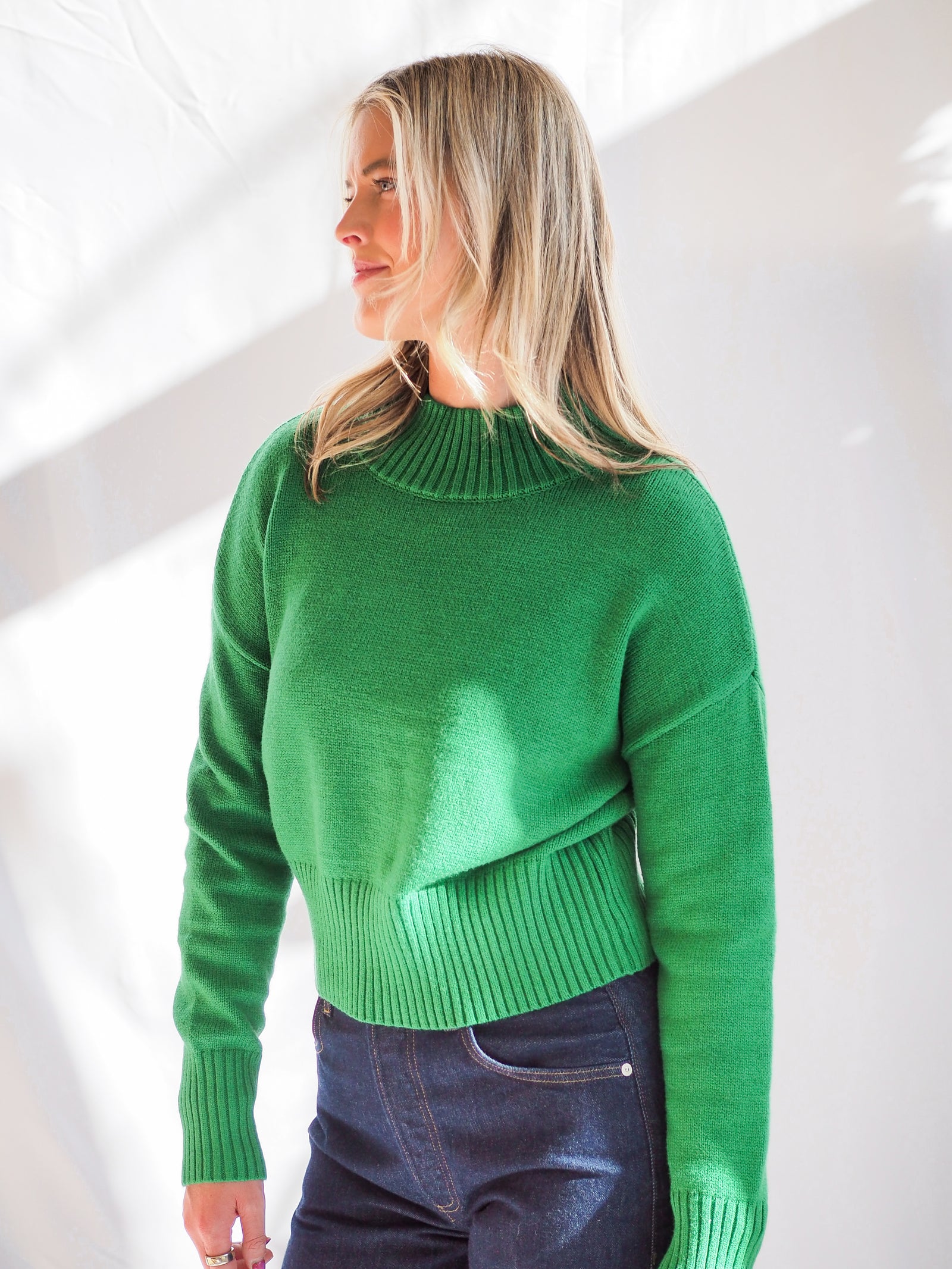 Harlow Mock Neck Sweater