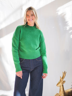 Harlow Mock Neck Sweater