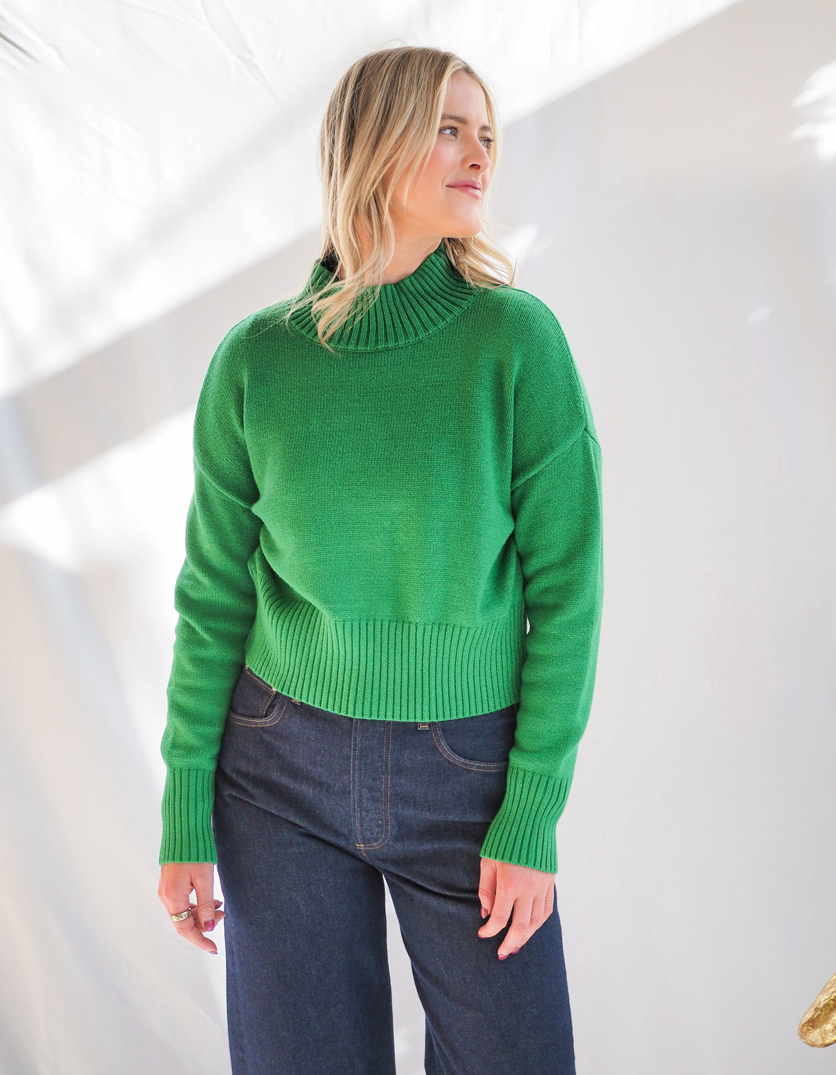Harlow Mock Neck Sweater