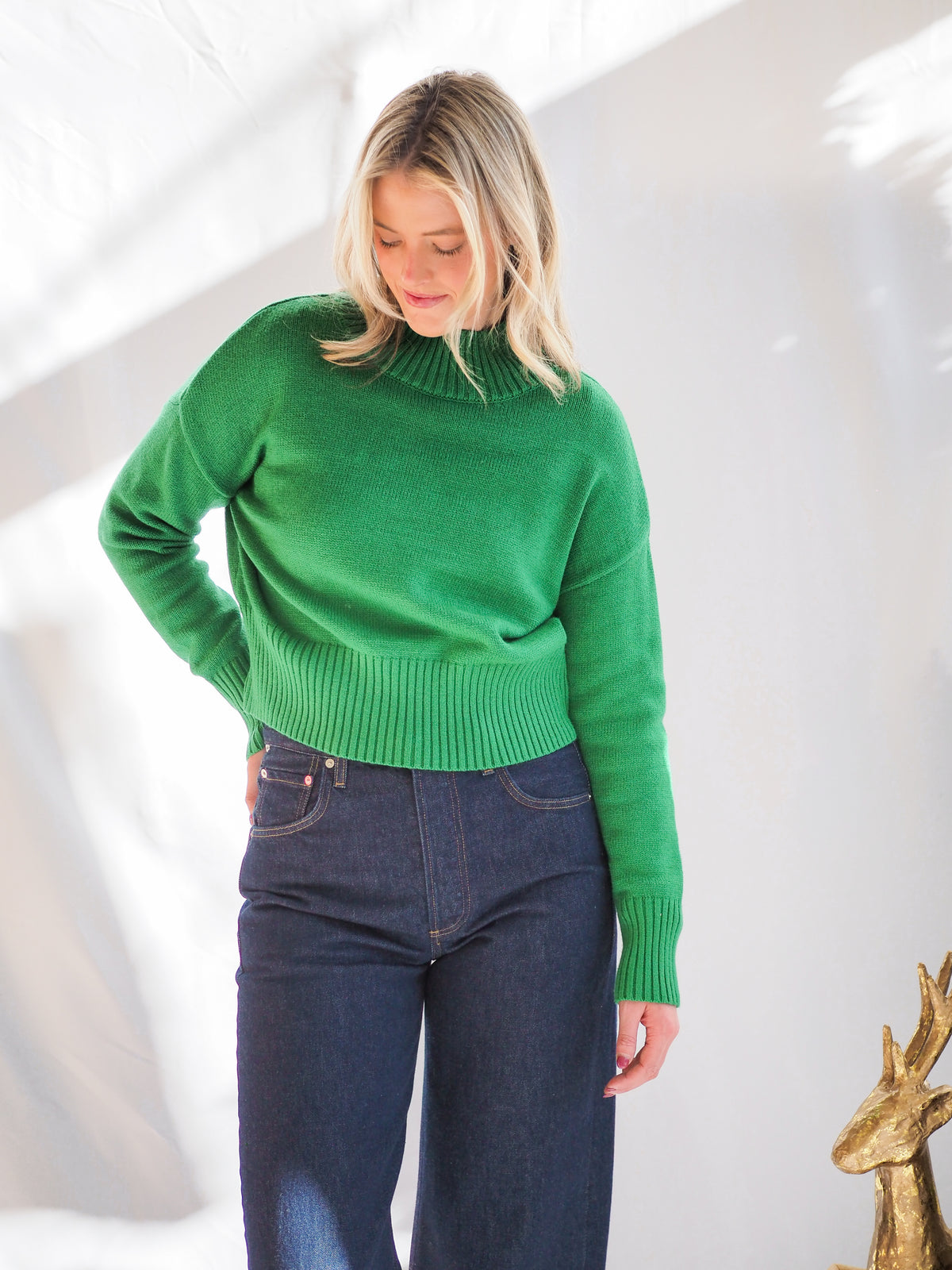 Harlow Mock Neck Sweater