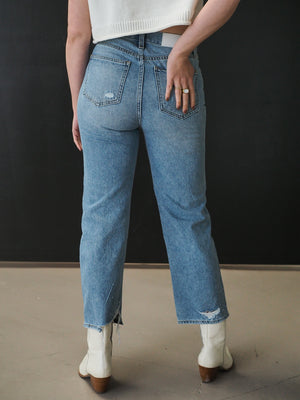 Pistola Cassie Crop Denim Tiki Village Jeans
