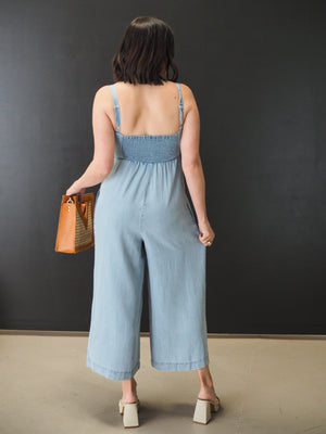 Gentle Fawn Light Blue Nikki Jumpsuit