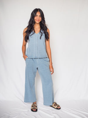 Allium Pants in Light Denim