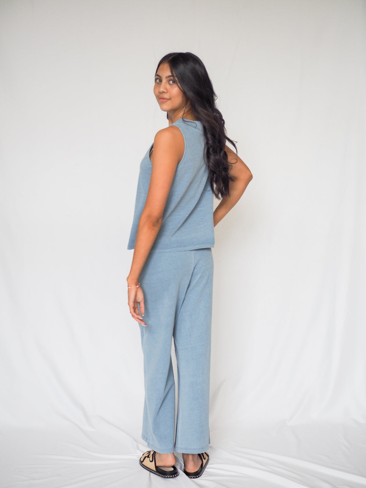 Allium Light Denim Top