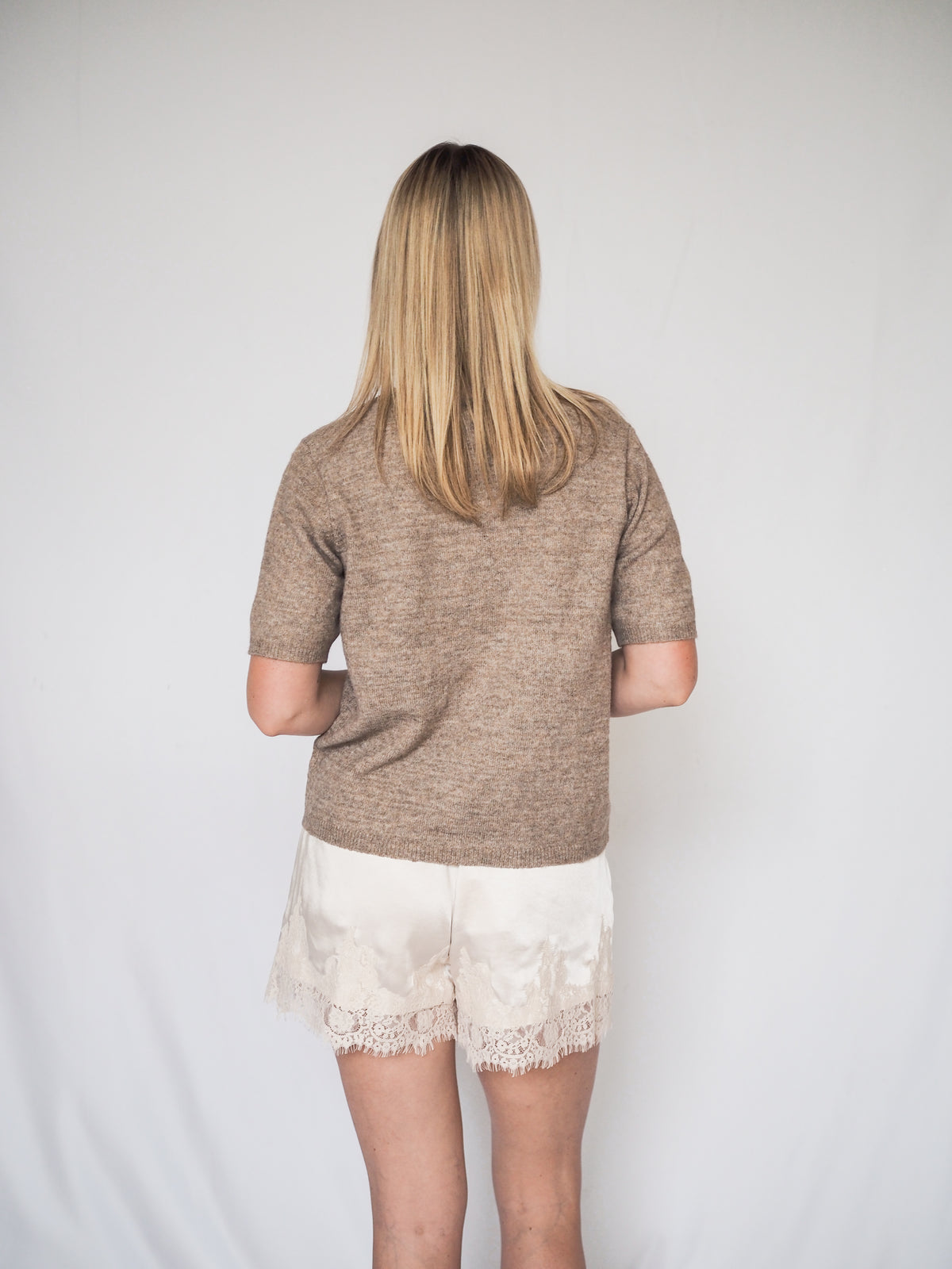 Lace Satin Shorts