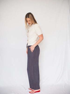 NATION Anne Marie Porcelain Cardigan