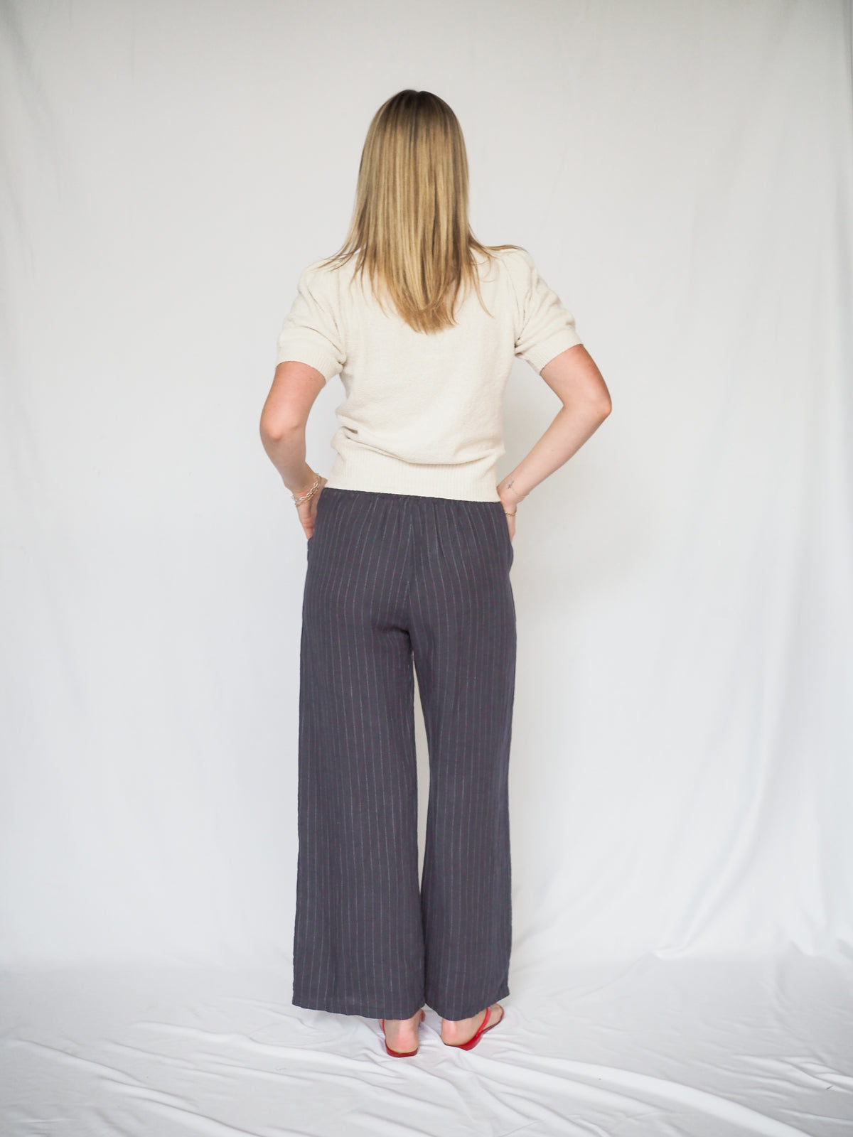 NATION Anne Marie Porcelain Cardigan