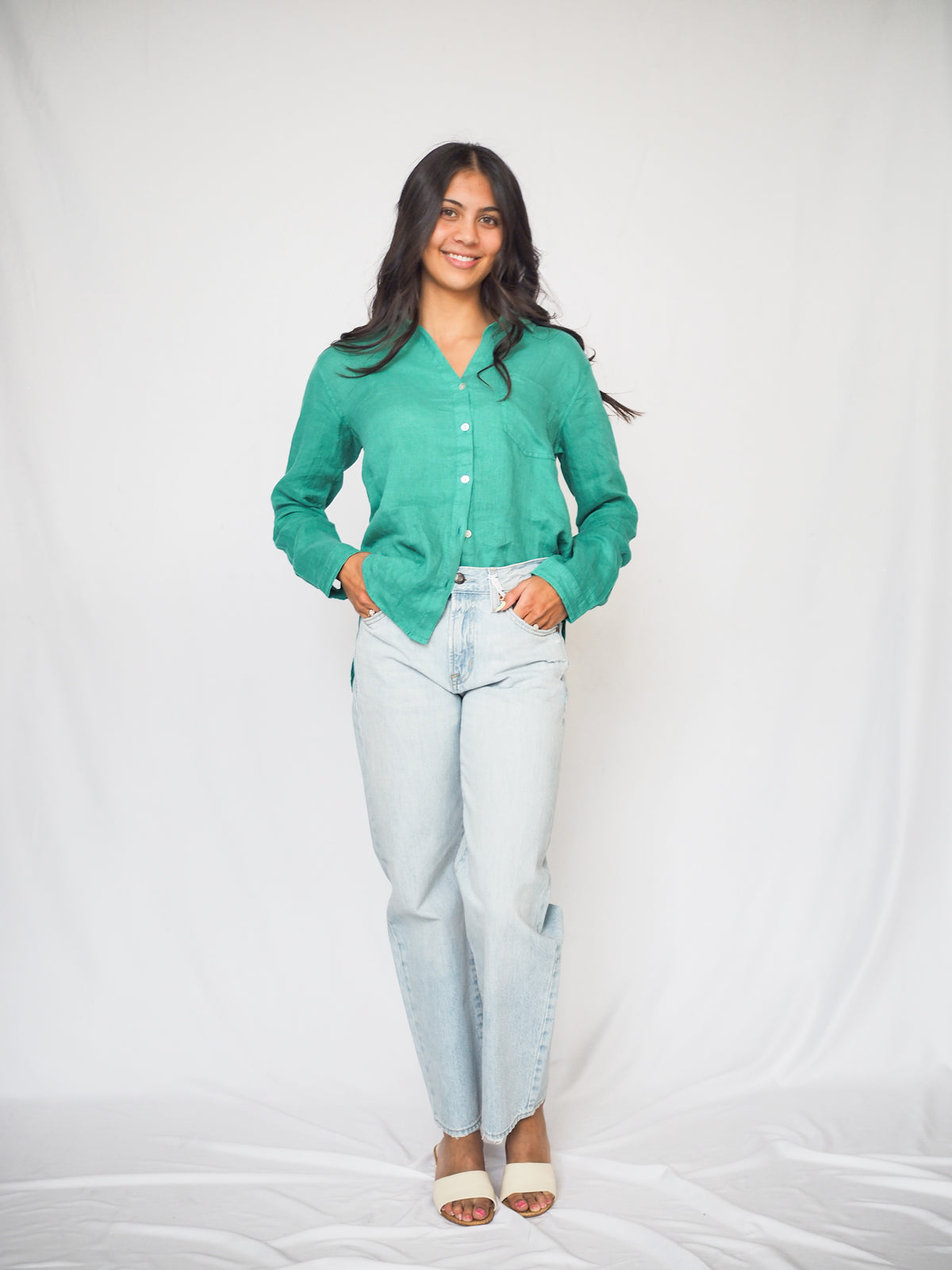 Bella Dahl Pocket Button Down - 2 Colors