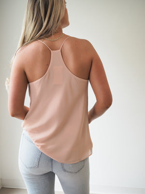 RACER BACK CAMISOLE - 4 COLORS