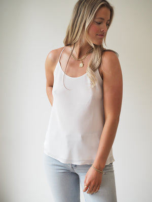 RACER BACK CAMISOLE - 4 COLORS