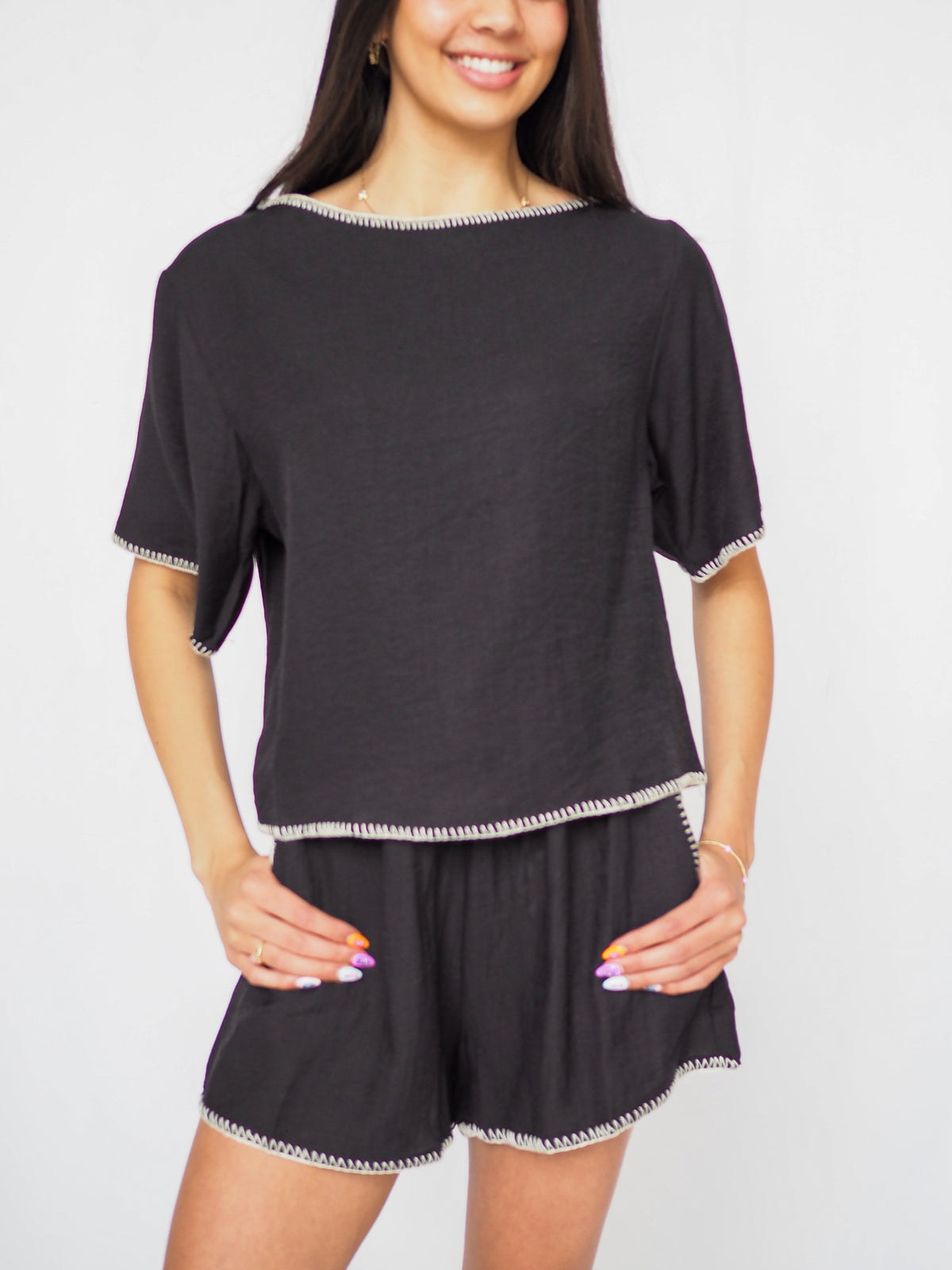 Clio Shorts in Black