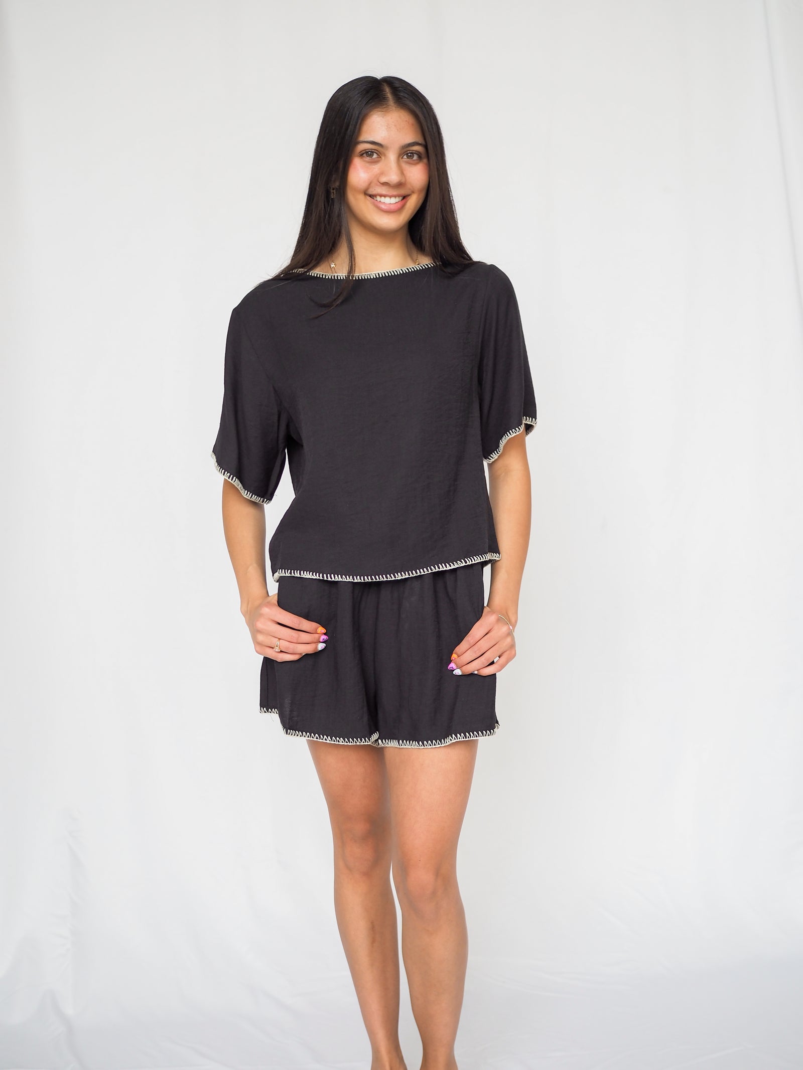Clio Shorts in Black