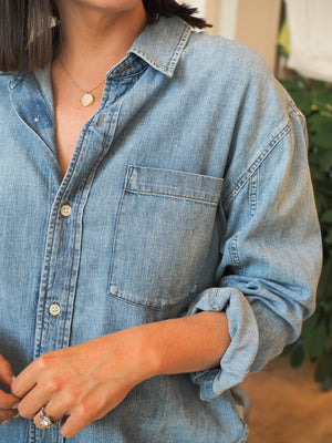 Citizens Of Humanity Kayla Shirt in Neptune