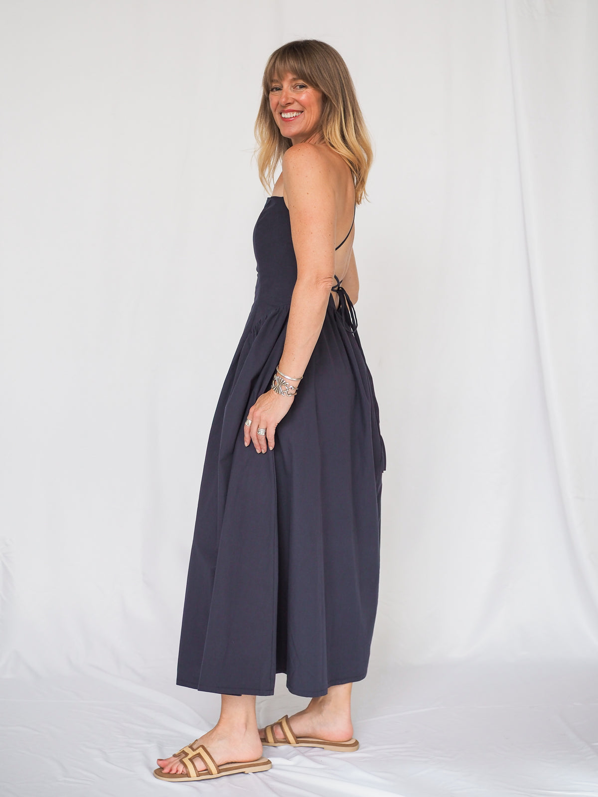 Pistola Sadee Open Back Dress