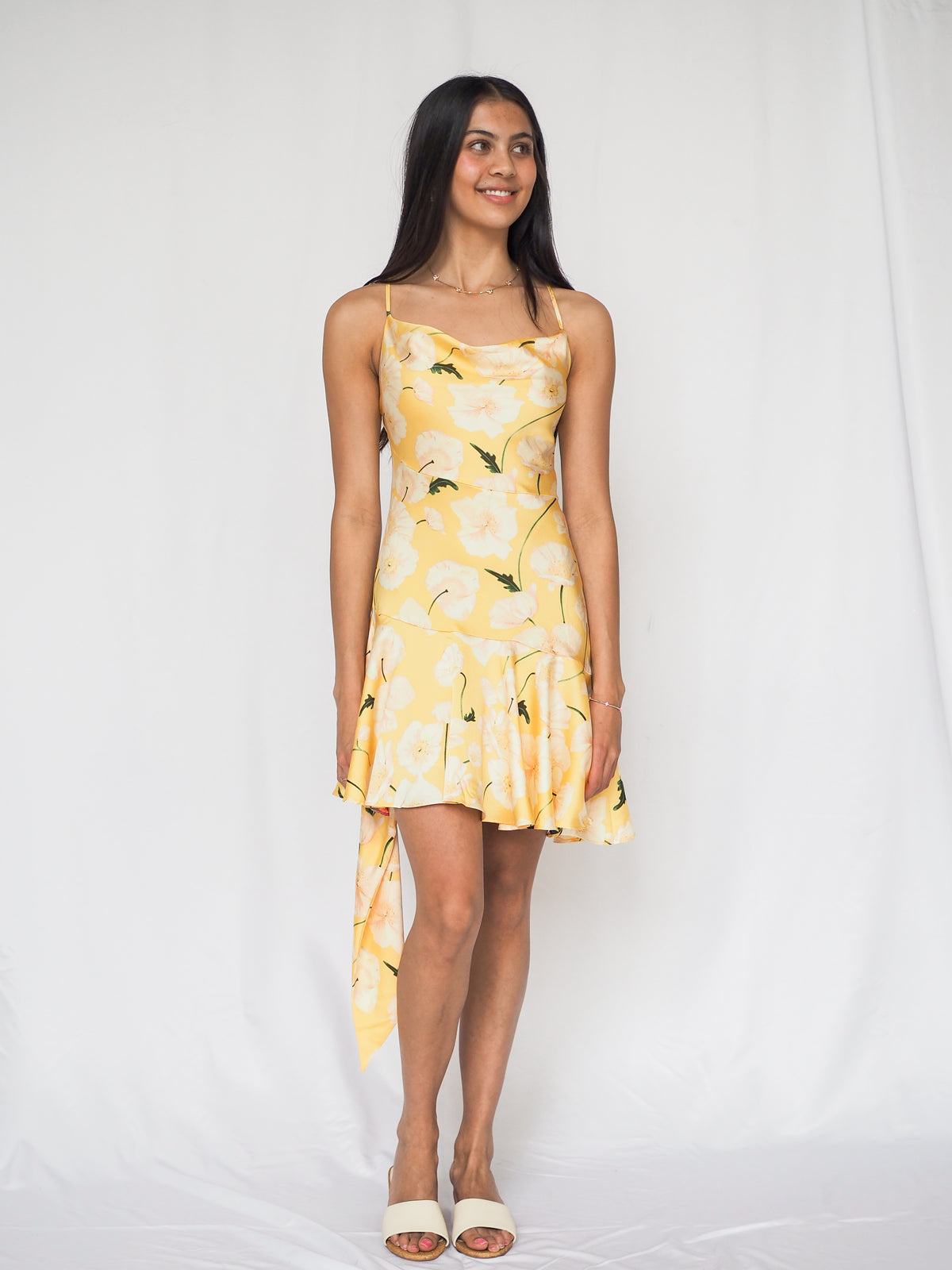 ASTR the Label Paloma Dress in Lemon