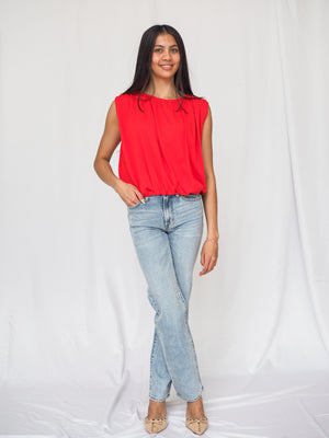 Gwyn Blouse in Chili