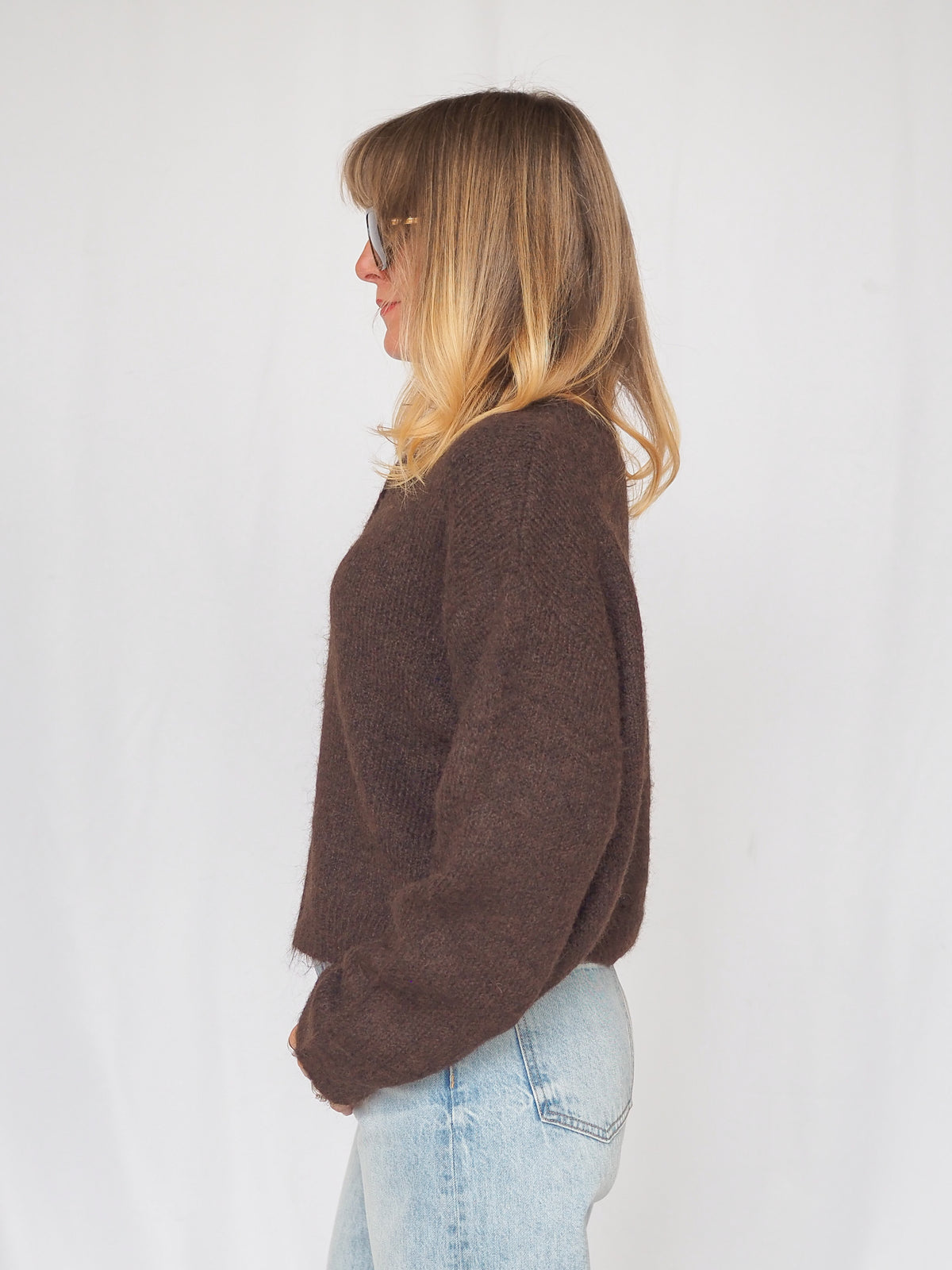 Knit Marisse Long Sleeve Cardigan