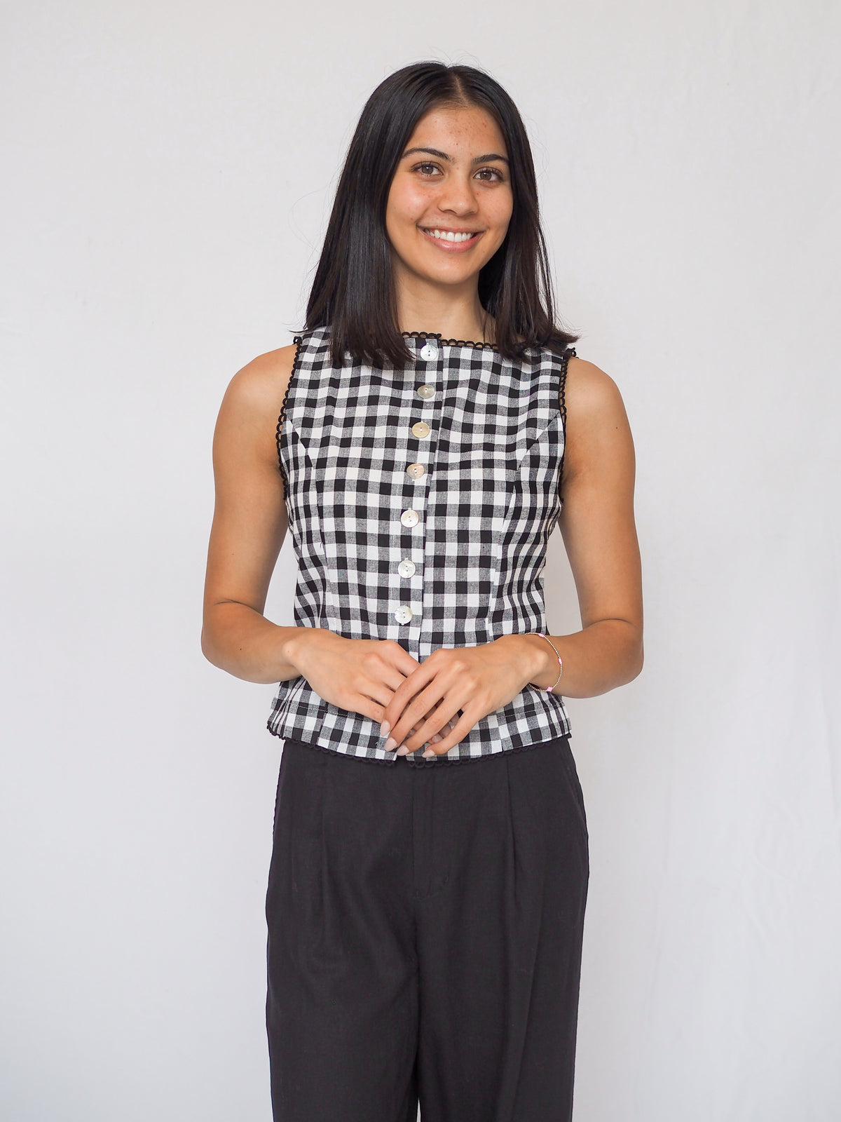 Maelle Button Down Top