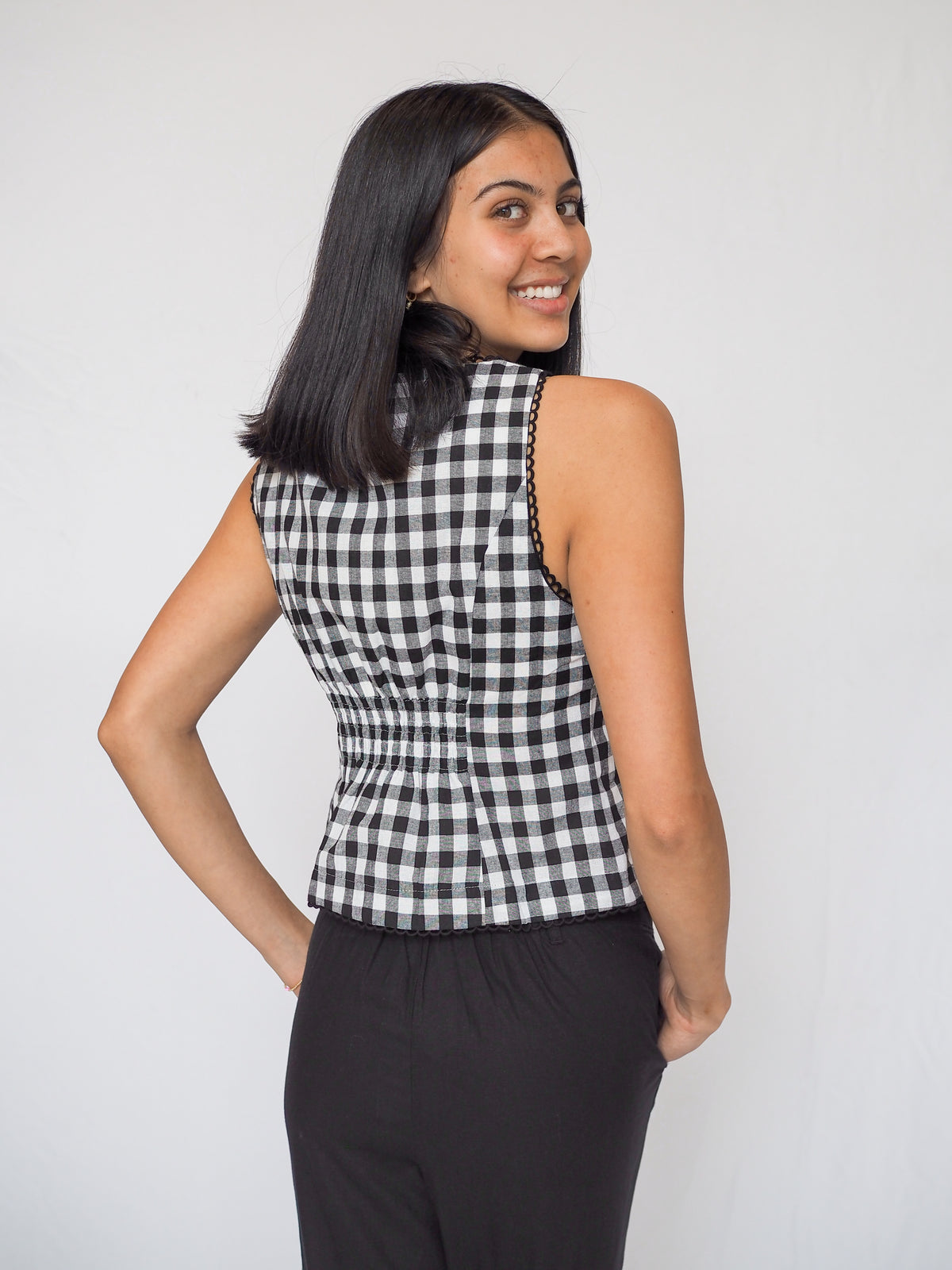 Maelle Button Down Top