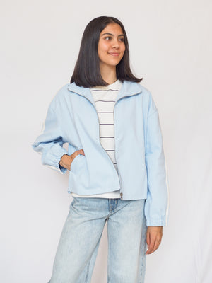 Varsity Track Zip-up Jacket
