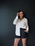 Cheers Cream Satin Blouse