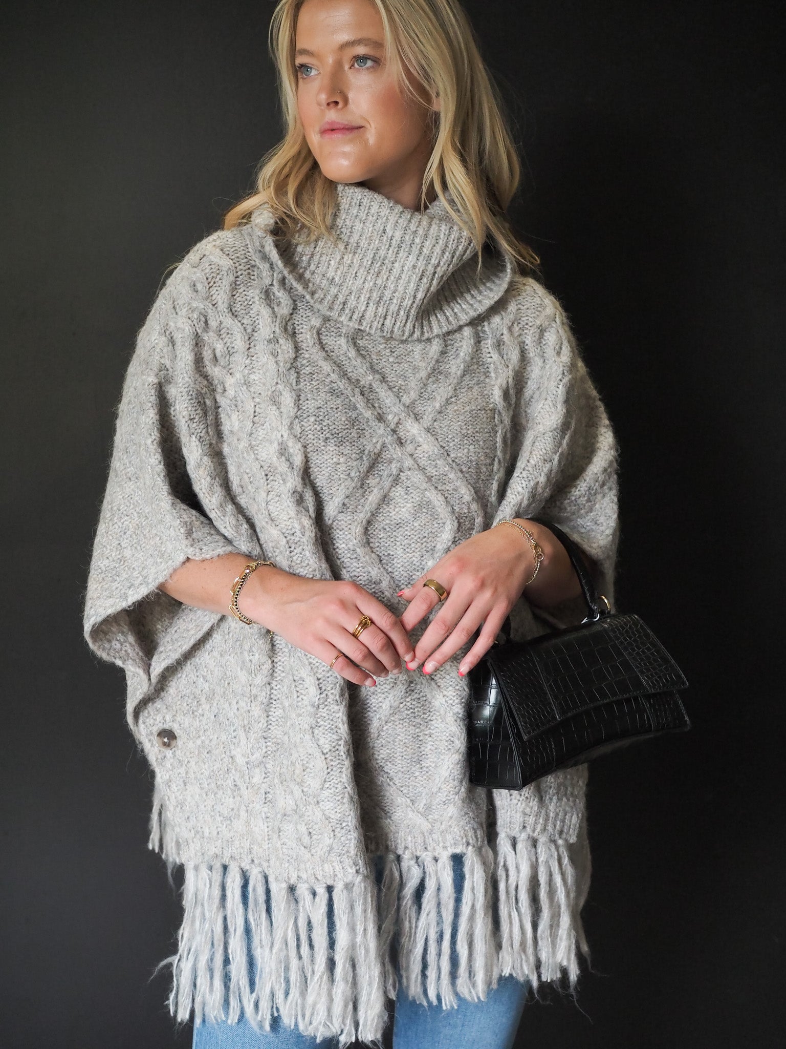 Gentle Fawn Kindred Poncho Sweater