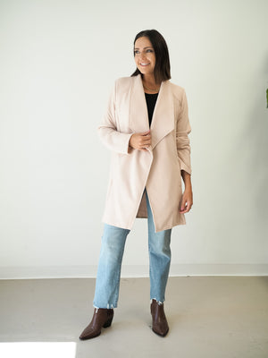 Mabi OPEN FRONT QUILTED JACKET