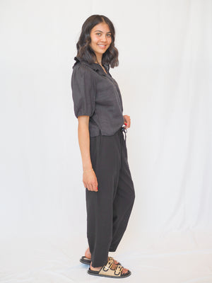 Rayne Pull on Pant in Black
