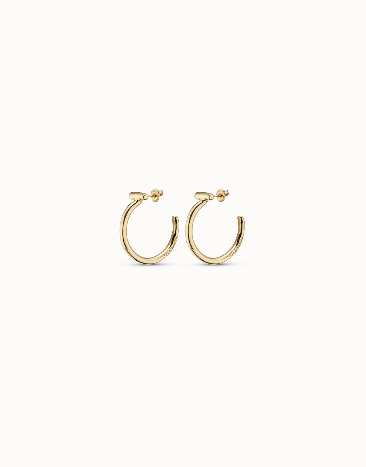 Uno De 50 Elige 1 Gold Hoop Earrings