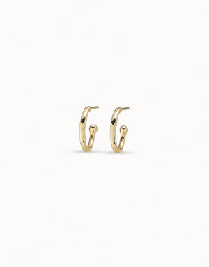 Uno De 50 Elige 1 Gold Hoop Earrings