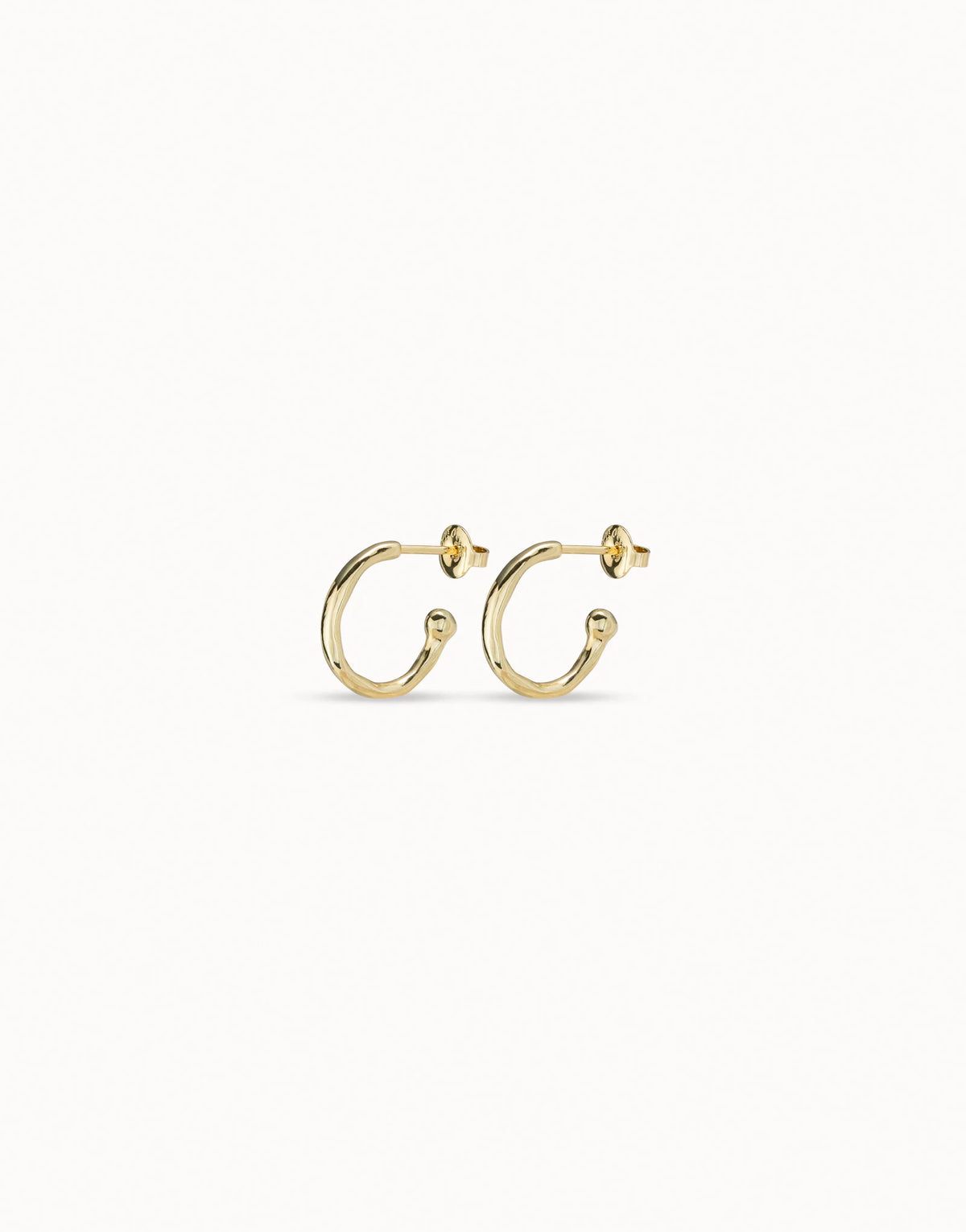 Uno De 50 Elige 1 Gold Hoop Earrings
