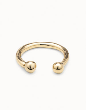 Uno De 50 Bangle Bracelet with Double Ball
