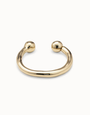 Uno De 50 Bangle Bracelet with Double Ball