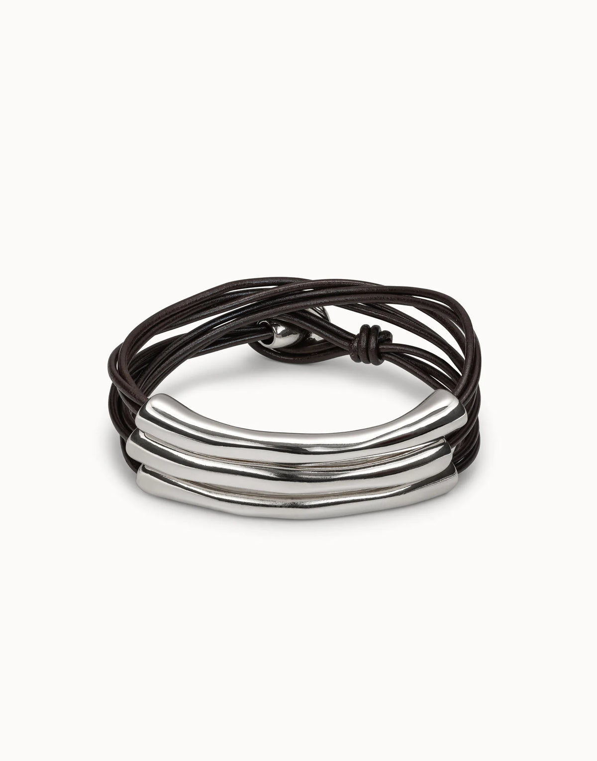 UNODE50 Multi Strand Leather Bracelet