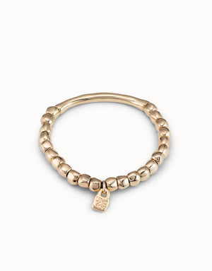 UNODE50 Beaded Stretch Bracelet with Tubular Piece
