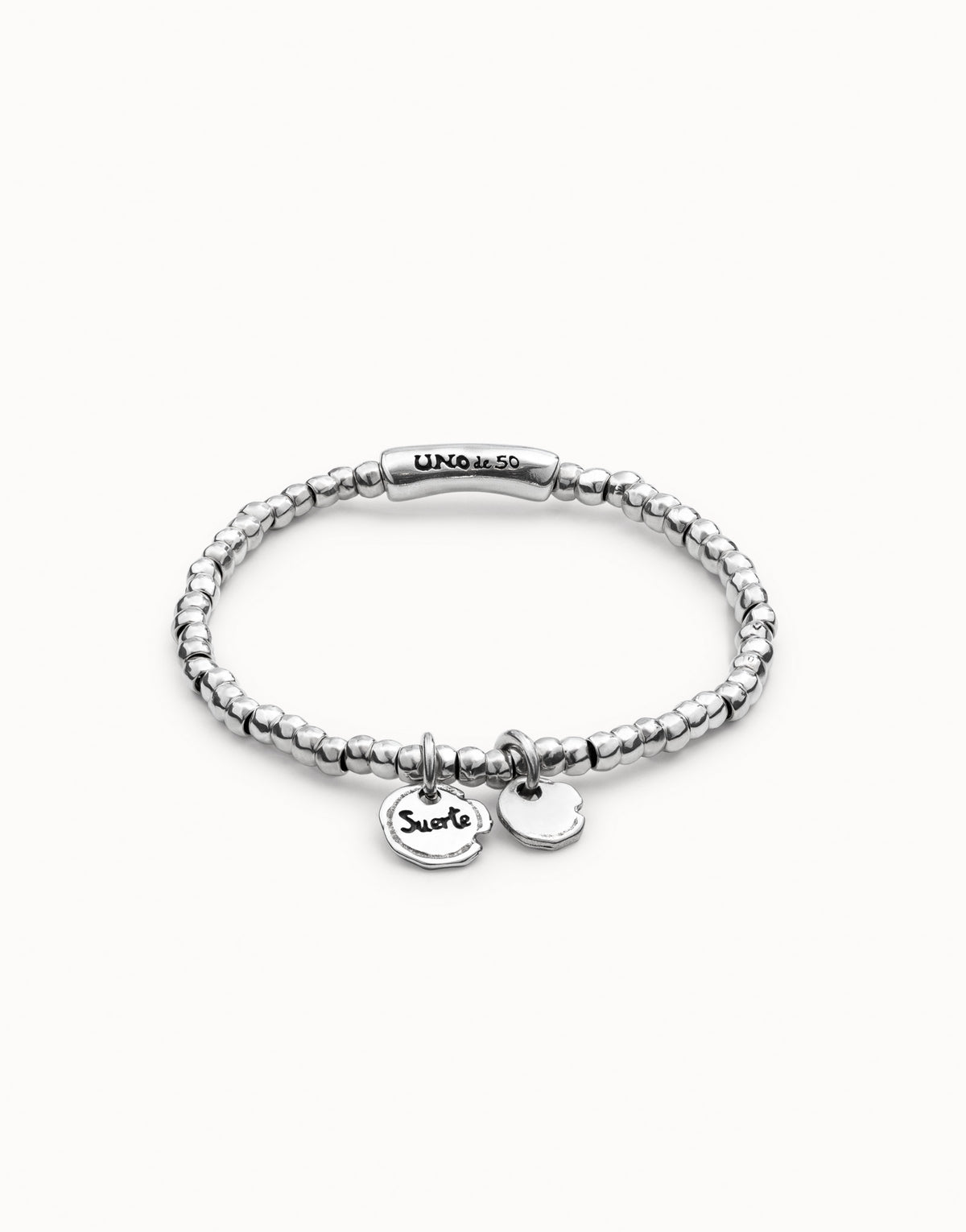 Uno De 50 Bracelet with Integrated Charms