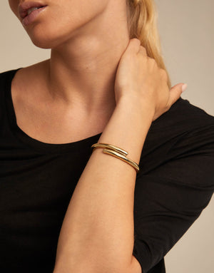 Uno De 50 Meeting Point Gold Clasp Bracelet