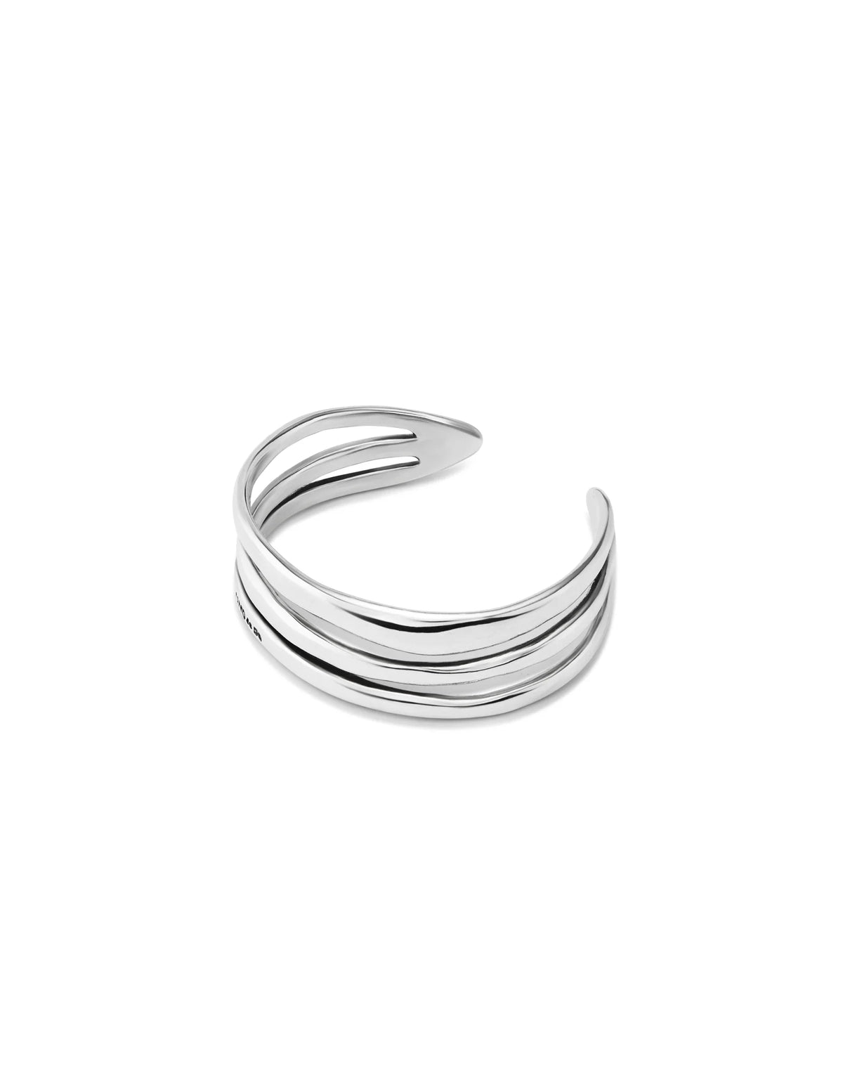 Uno De 50 Electrik Silver Cuff Bracelet