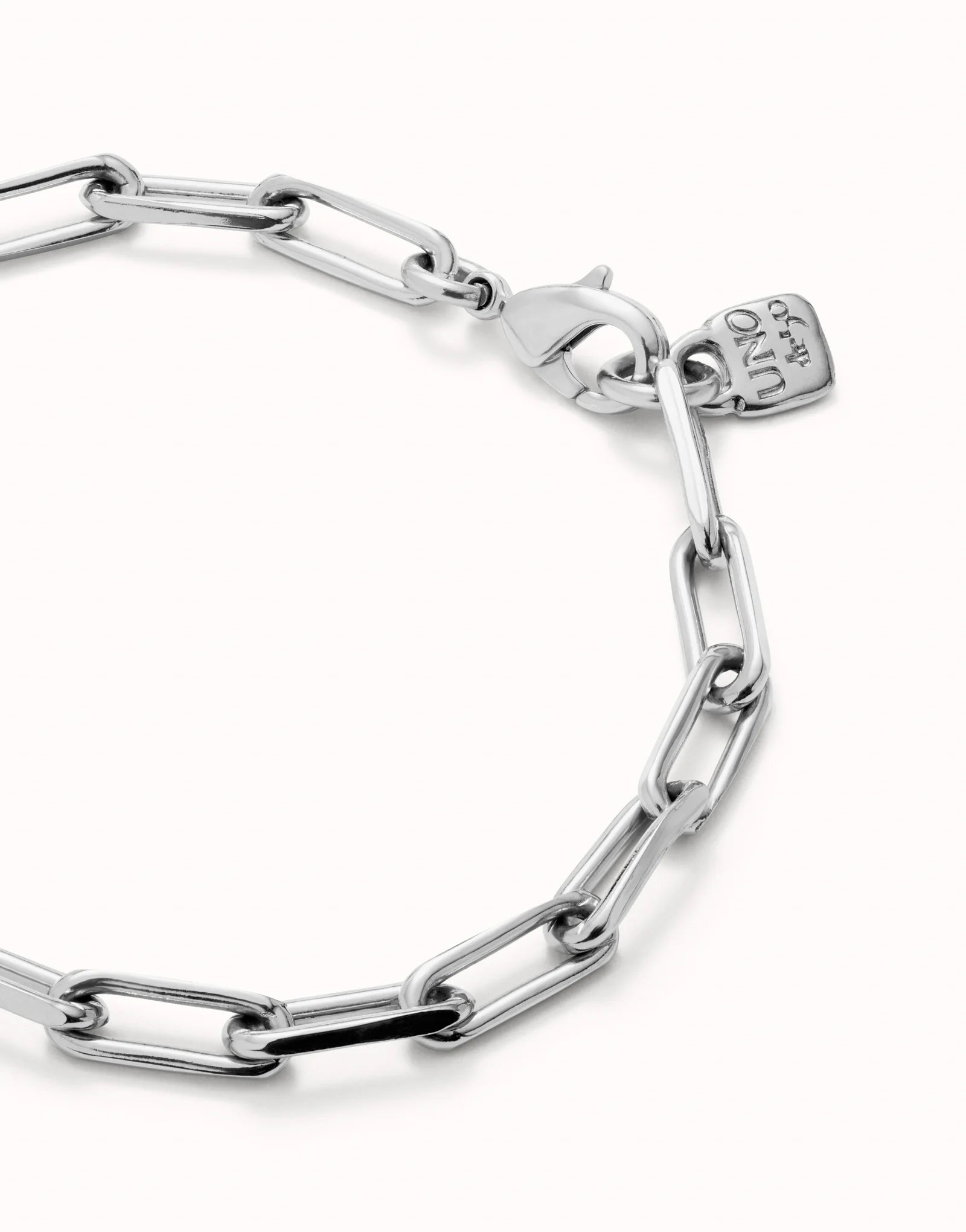 UNODE50 Rectangular link chain bracelet