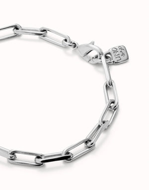 UNODE50 Rectangular link chain bracelet