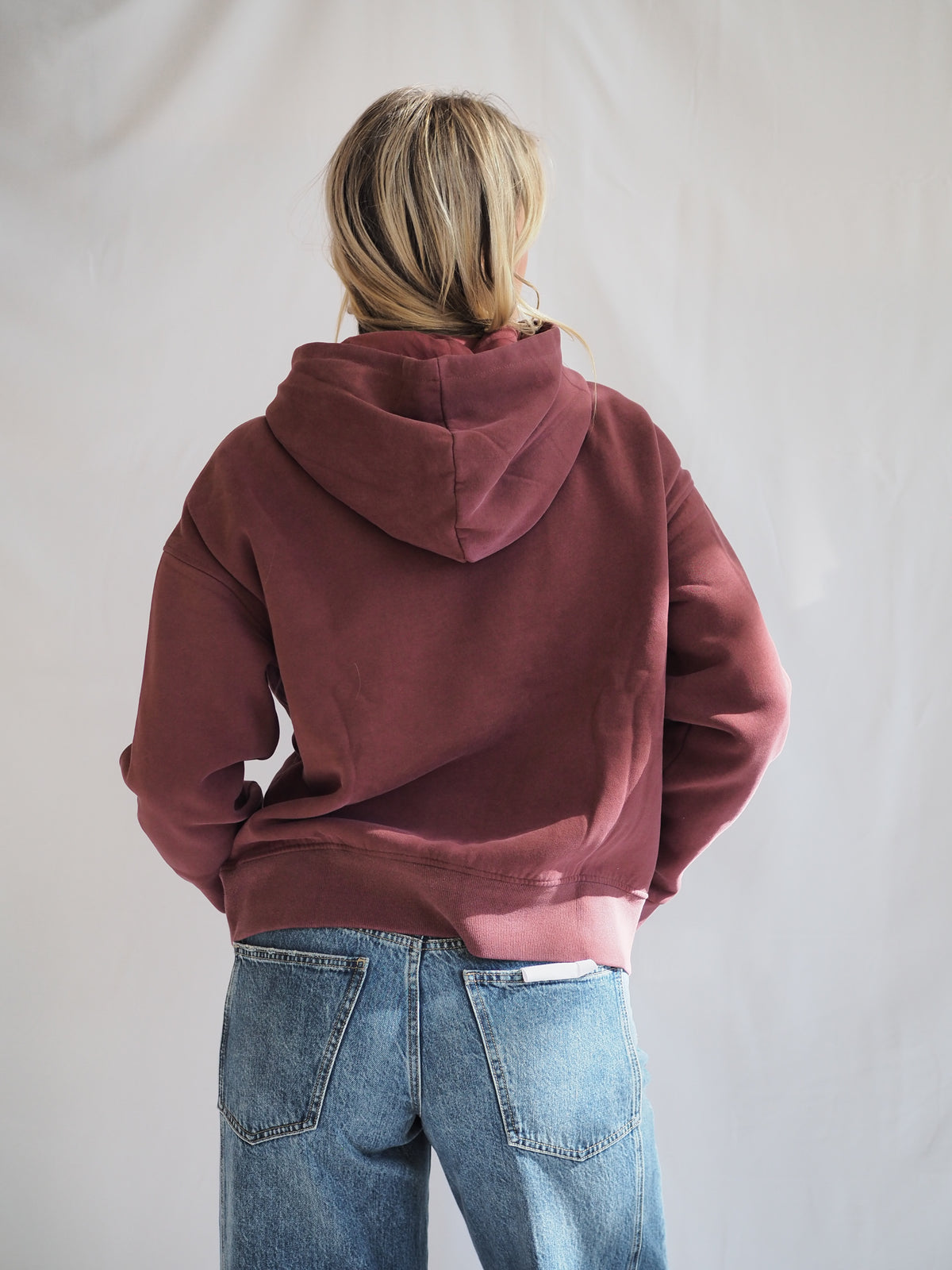 Cori Burgundy Hoodie