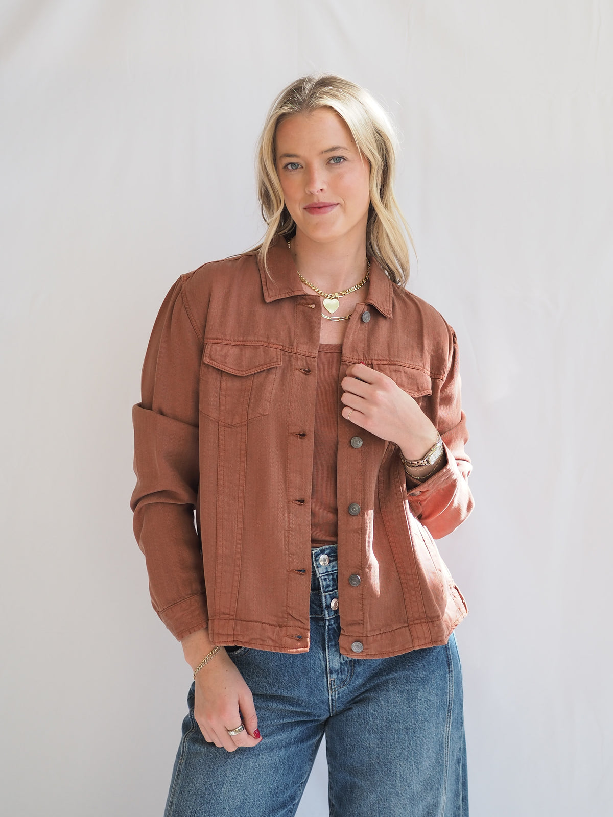 Jackie Brown Rust Jacket