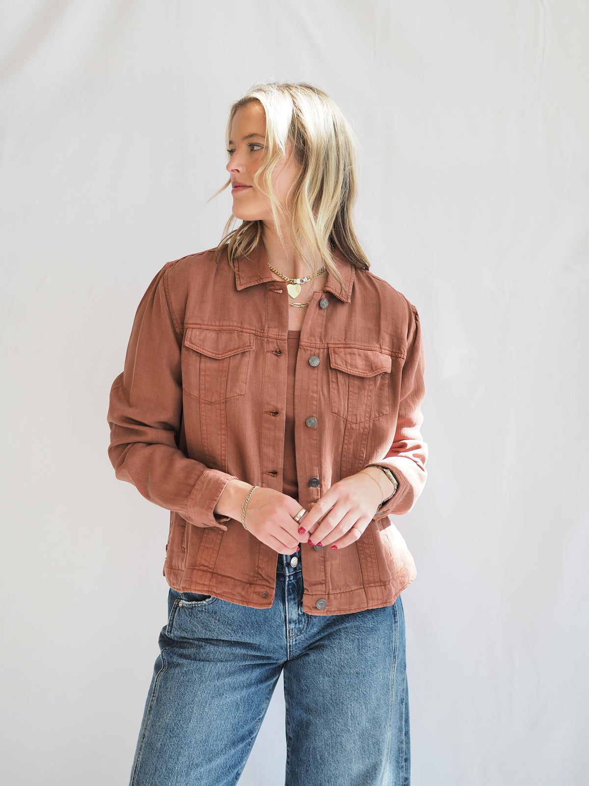 Jackie Brown Rust Jacket