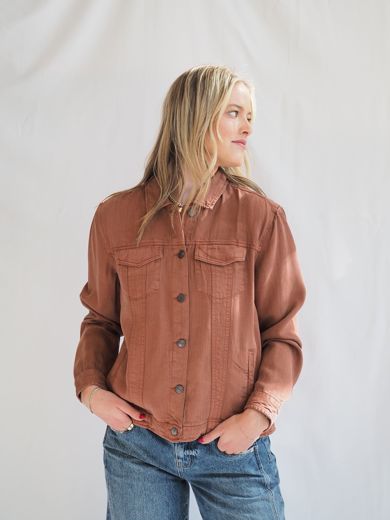 Jackie Brown Rust Jacket