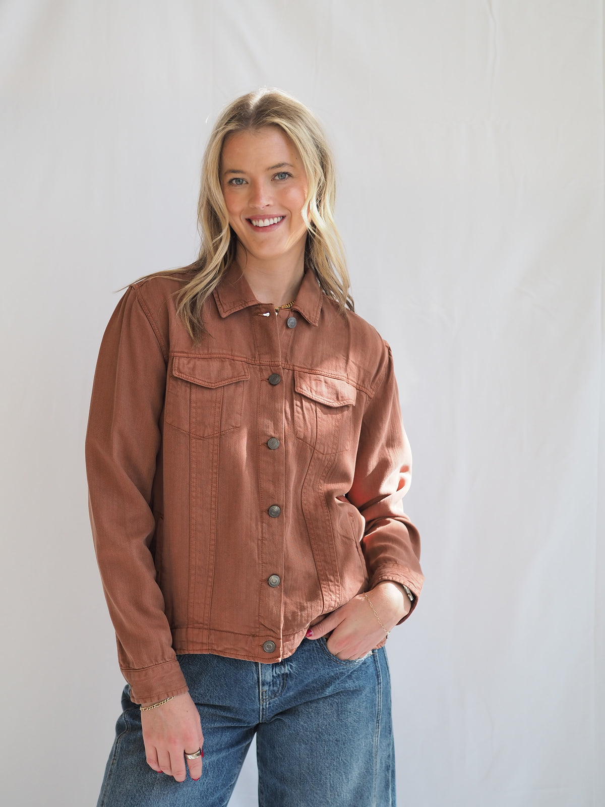 Jackie Brown Rust Jacket