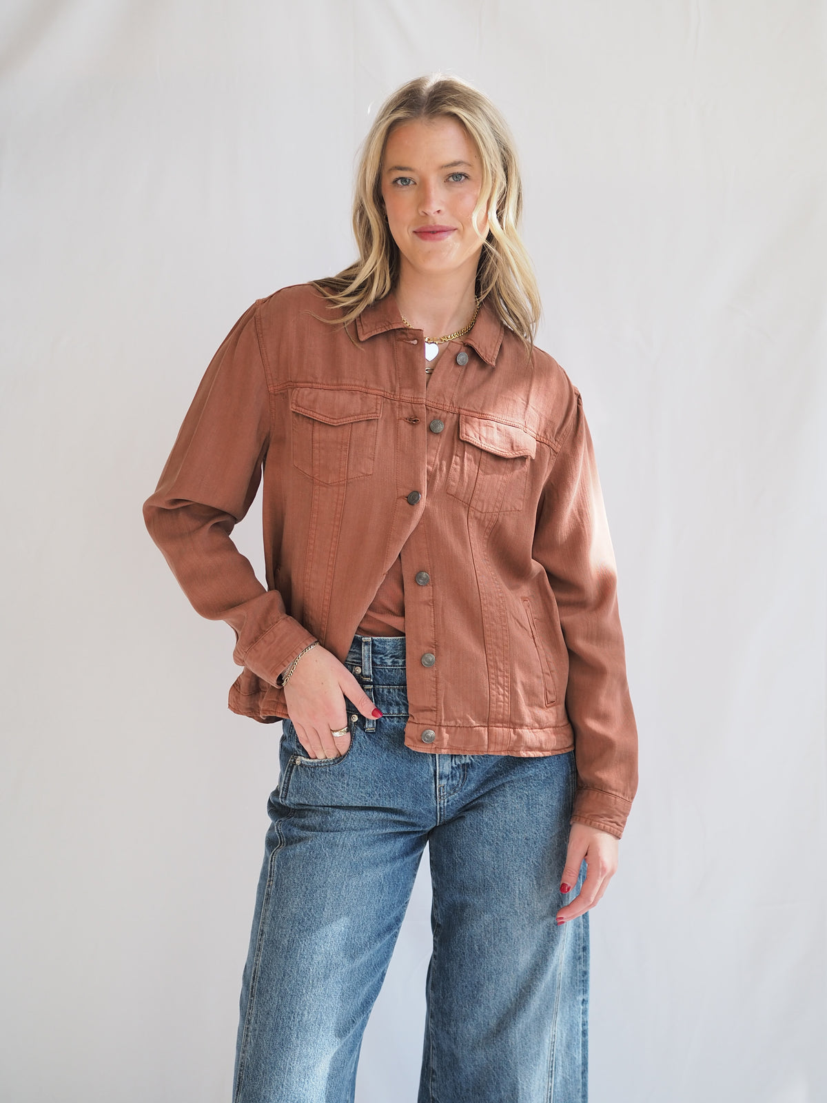 Jackie Brown Rust Jacket