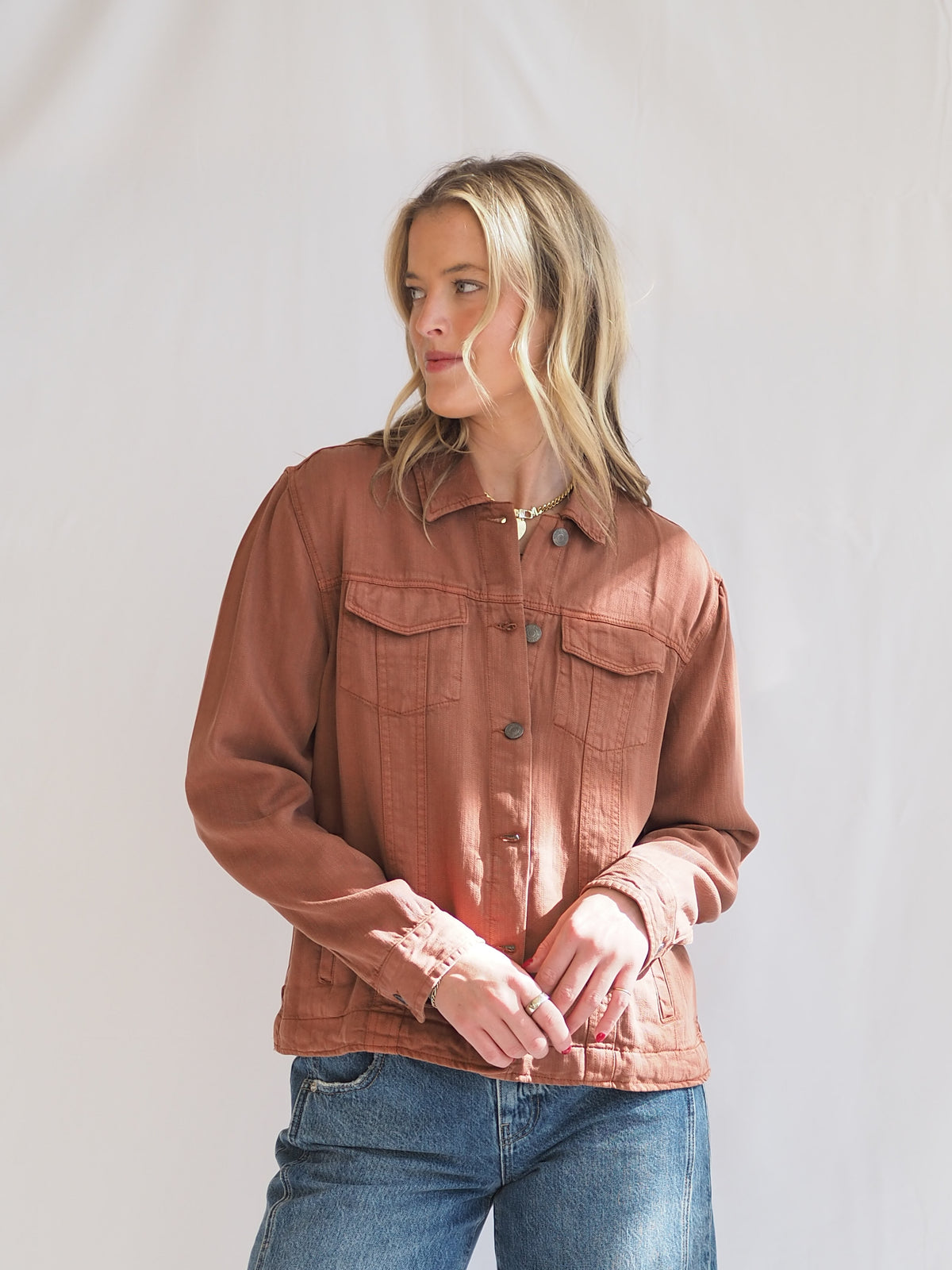 Jackie Brown Rust Jacket