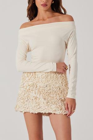 ASTR THE LABEL Anahi Top in Cream