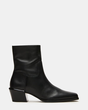 Steve Madden Daney Black Leather Boot